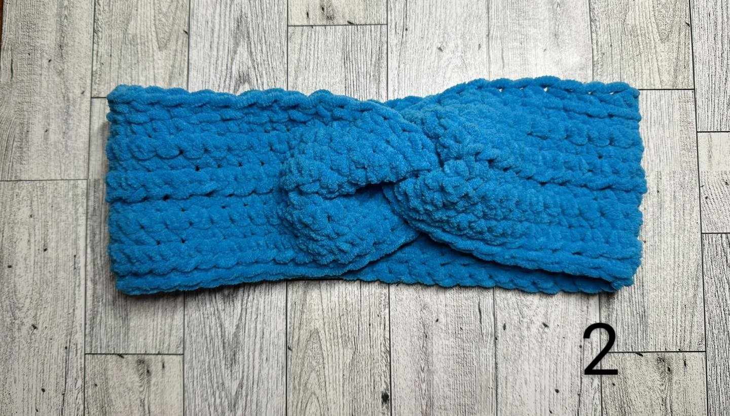 Chunky Crochet Twist Headband/Ear warmer