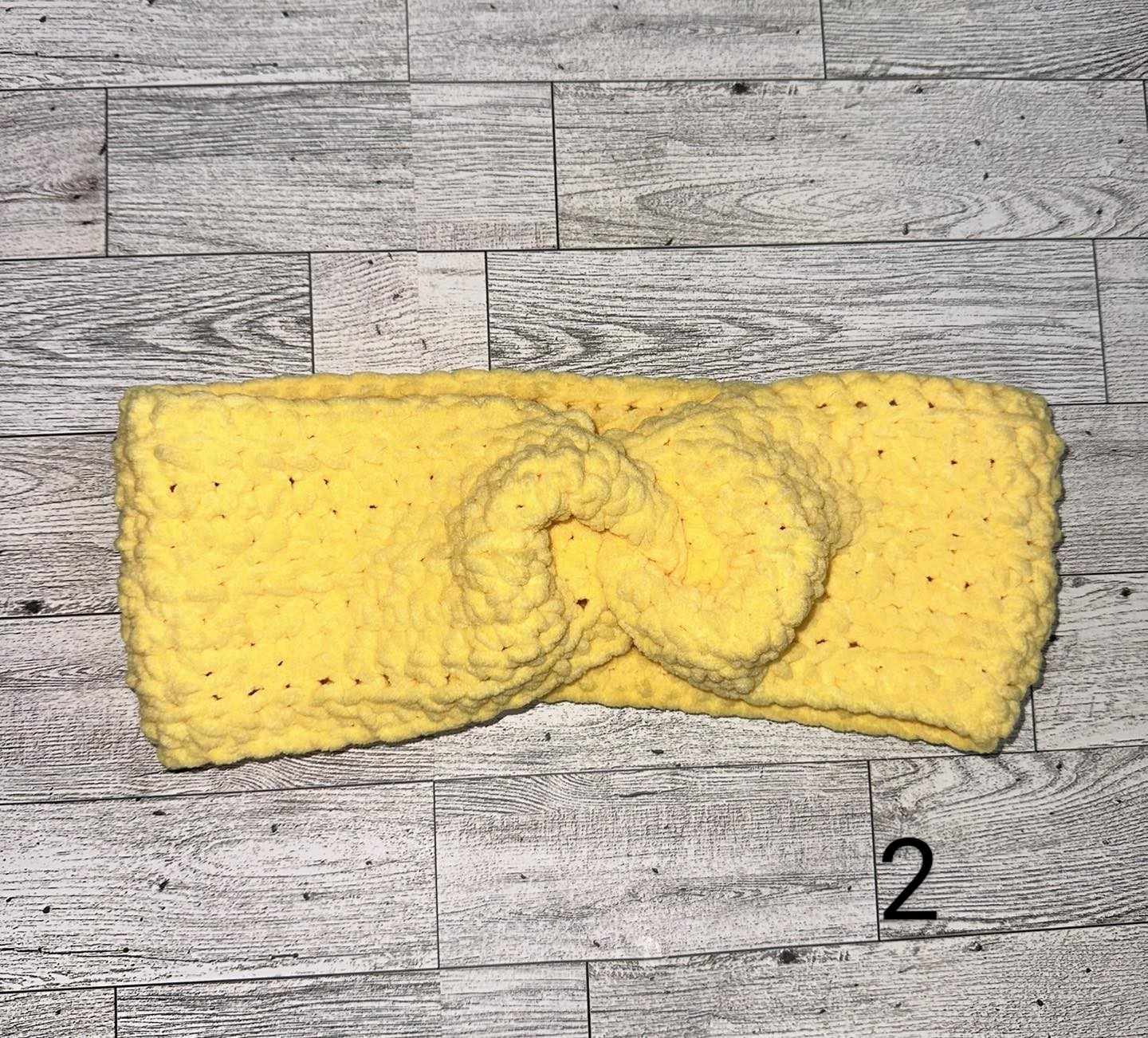 Chunky Crochet Twist Headband/Ear warmer