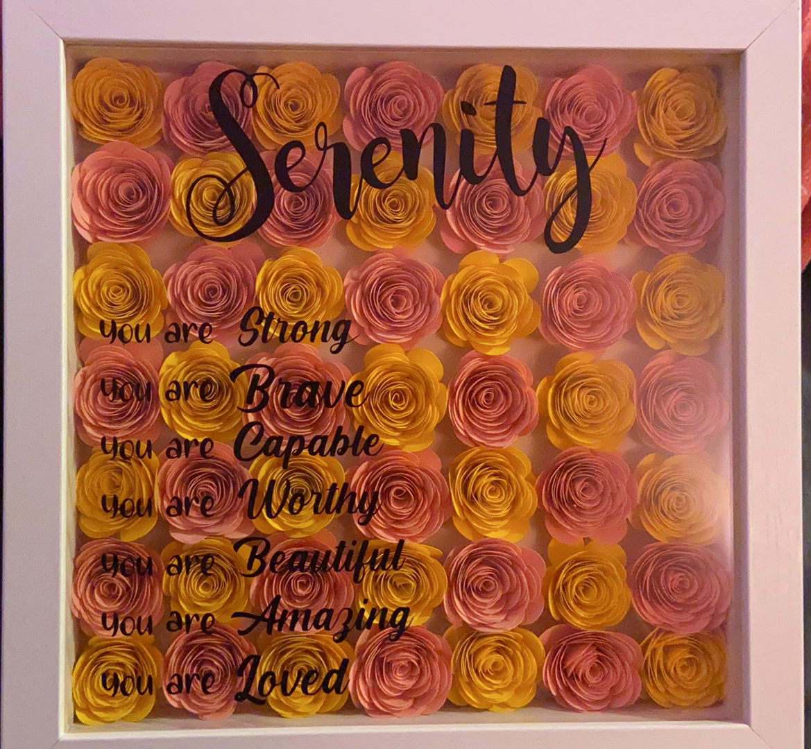 Affirmation Shadow Box