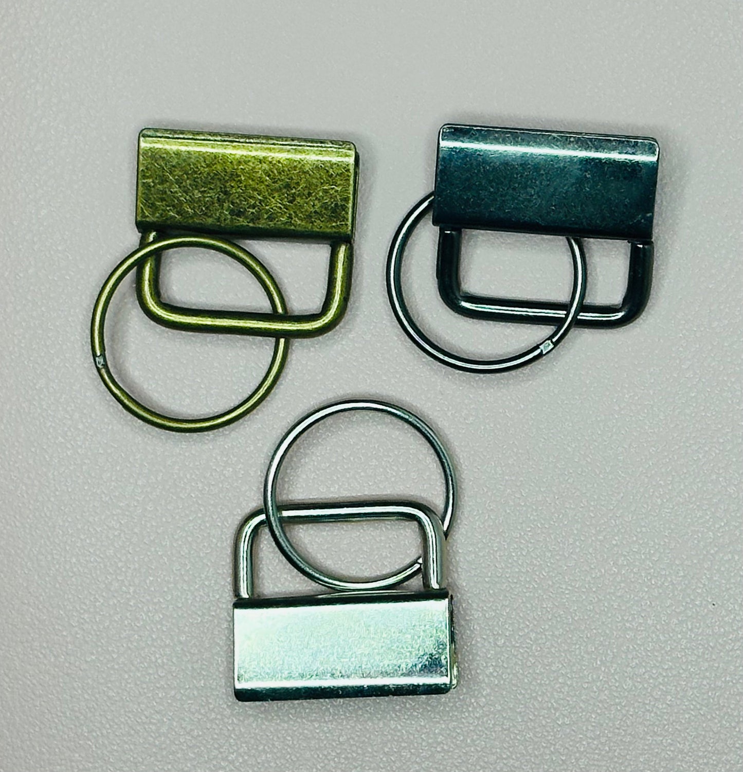 Faux Leather Keychain