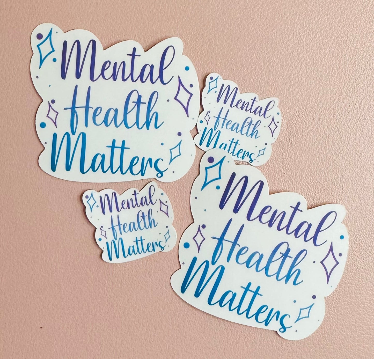 Mental Health Matters Vinyl Sticker