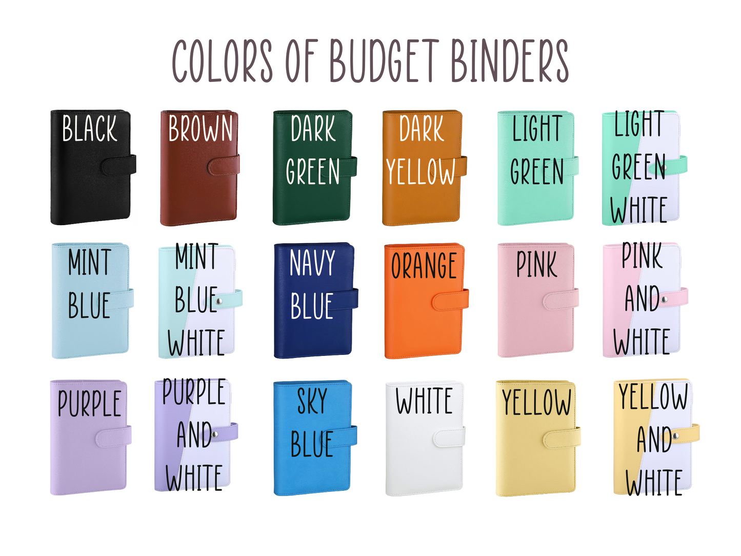 Personalized Budget Binder