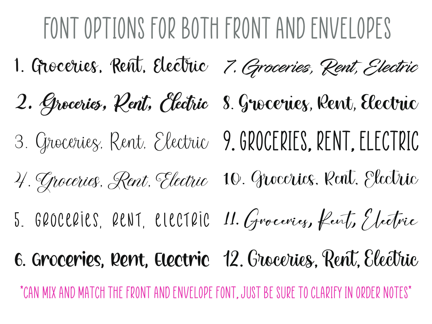 Personalized Budget Binder