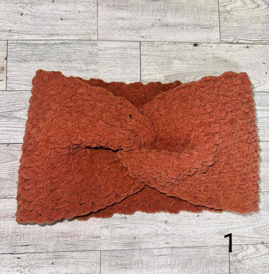 Chunky Crochet Twist Headband/Ear warmer