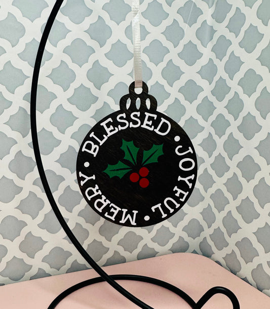 Wooden Christmas Ornament