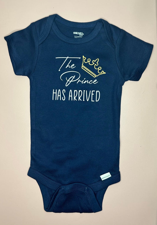 Prince Arrival Baby Shirt